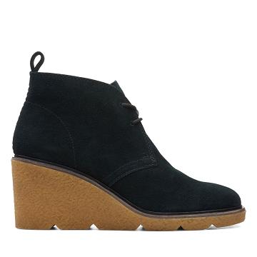 Black Clarks Clarkford DBT Sde Women's Boots | SG_JX196