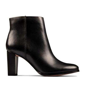 Black Clarks Kaylin Fern 2 Women's Boots | SG_FA254