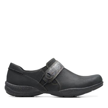 Black Clarks Roseville Dot Combi Women's Sneakers | SG_RV348