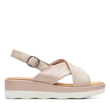 Brown Clarks Clara Cove Sand Women's Sandals | SG_RV192