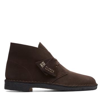 Brown Clarks Desert Sde Men's Boots | SG_QF44