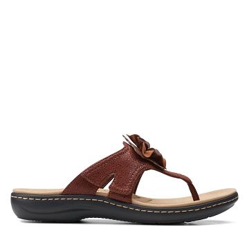 Brown Clarks Laurieann Gema Women's Sandals | SG_QF260