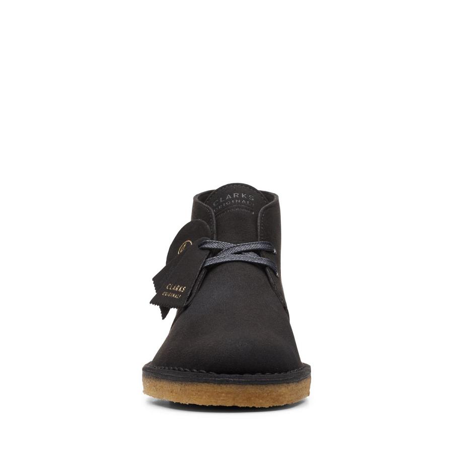 Black Clarks Desert Men's Boots | SG_NE30