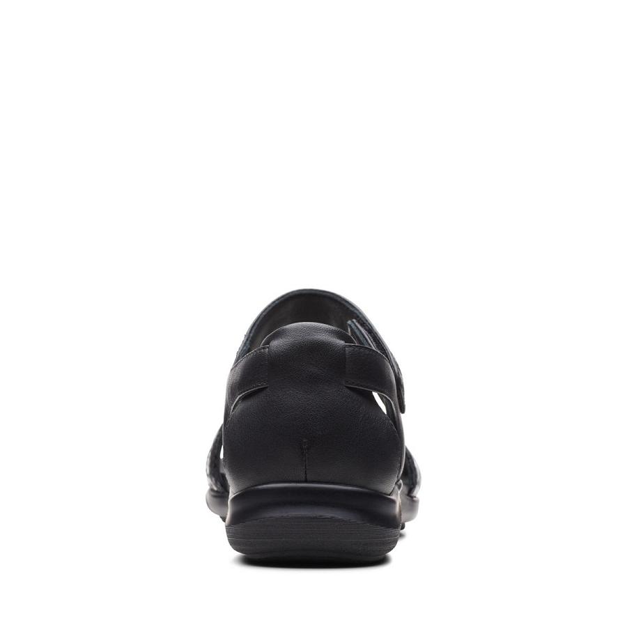 Black Clarks Kylyn Strap Combi Women's Sandals | SG_BD257