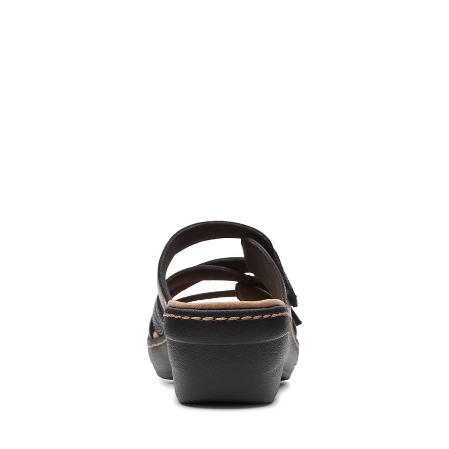 Black Clarks Merliah Karli Women's Sandals | SG_BD293