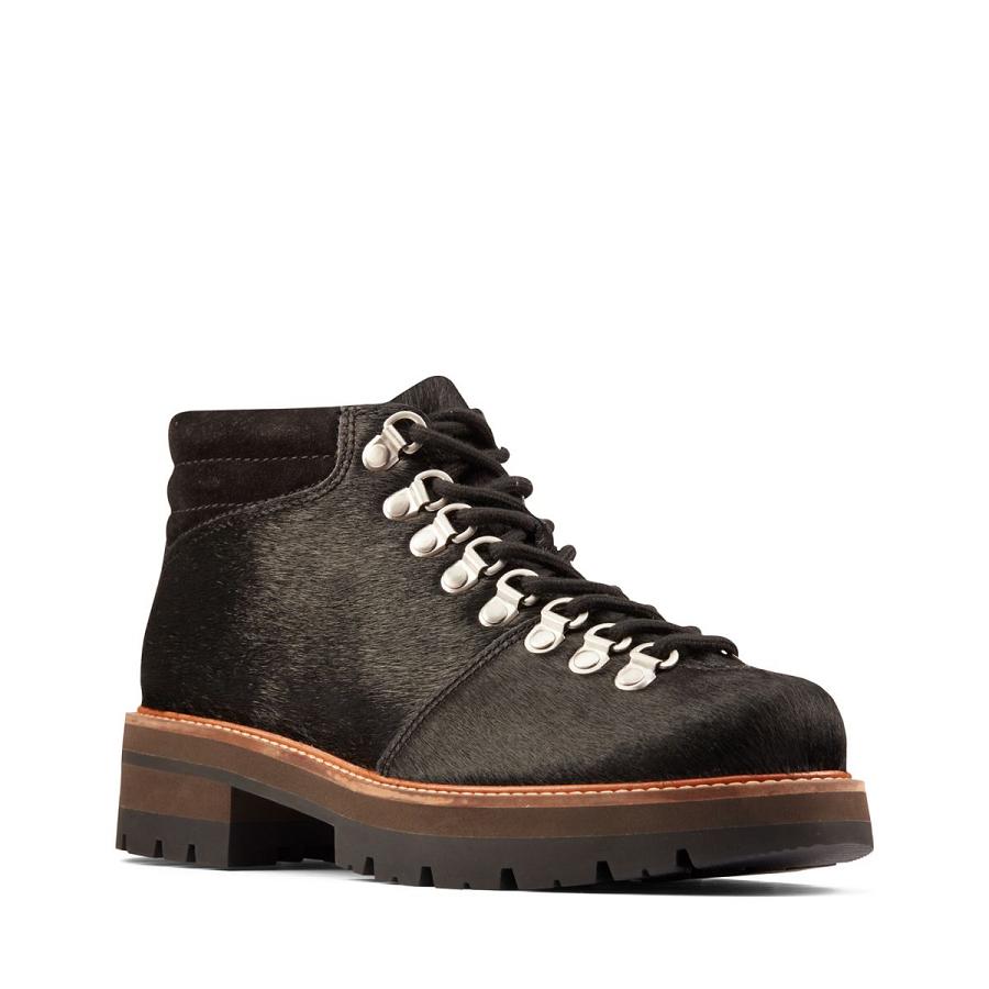 Black Clarks Orianna Alpine Interest Women's Boots | SG_JX316