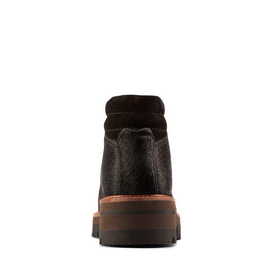 Black Clarks Orianna Alpine Interest Women's Boots | SG_JX316