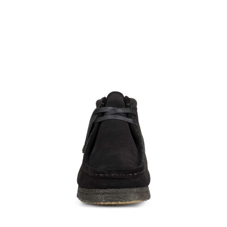 Black Clarks Wallabee Sde Women's Shoes | SG_HZ399