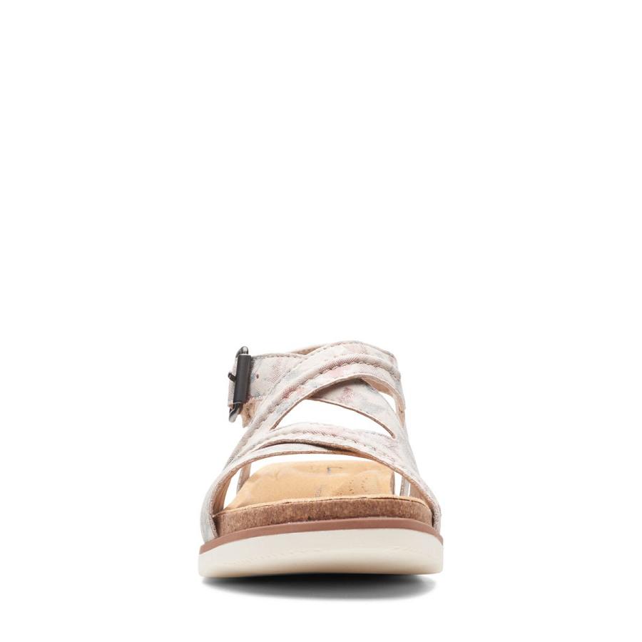 Brown Clarks Brynn Ave Sand Interest Women's Sandals | SG_NE174