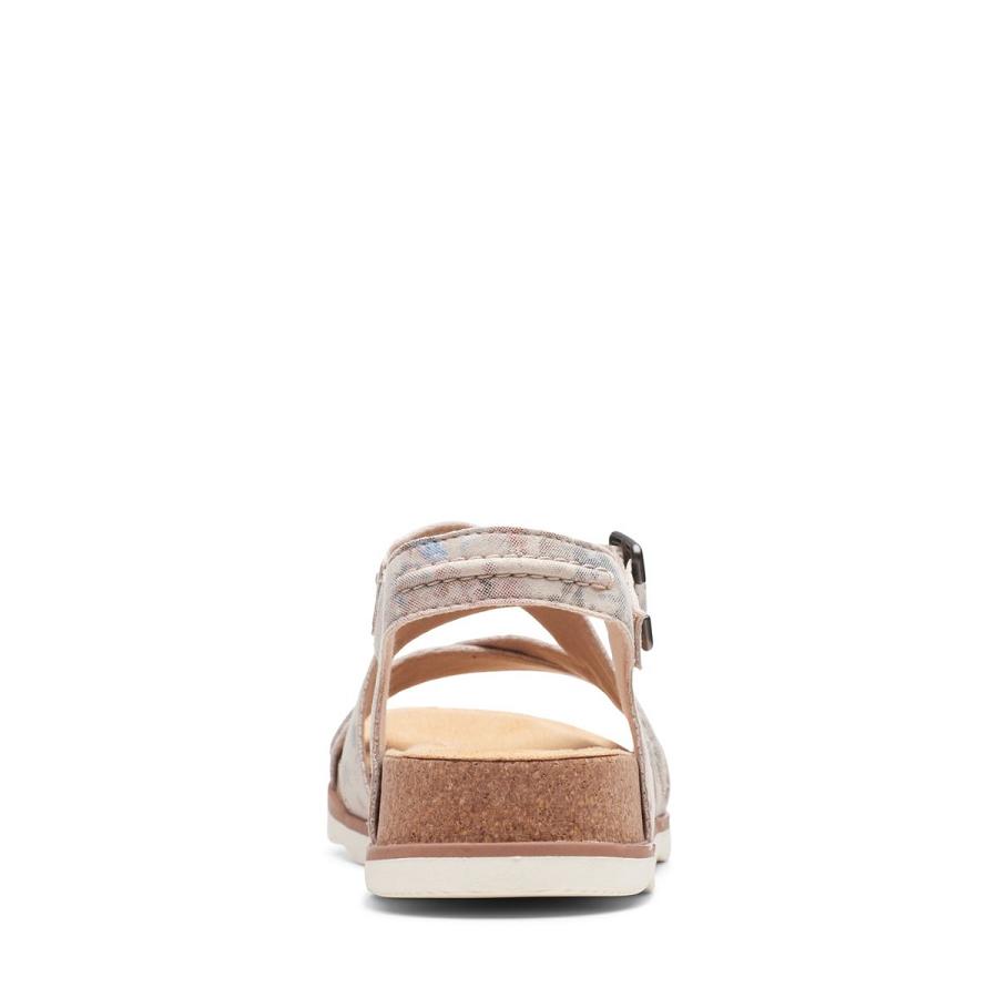 Brown Clarks Brynn Ave Sand Interest Women's Sandals | SG_NE174