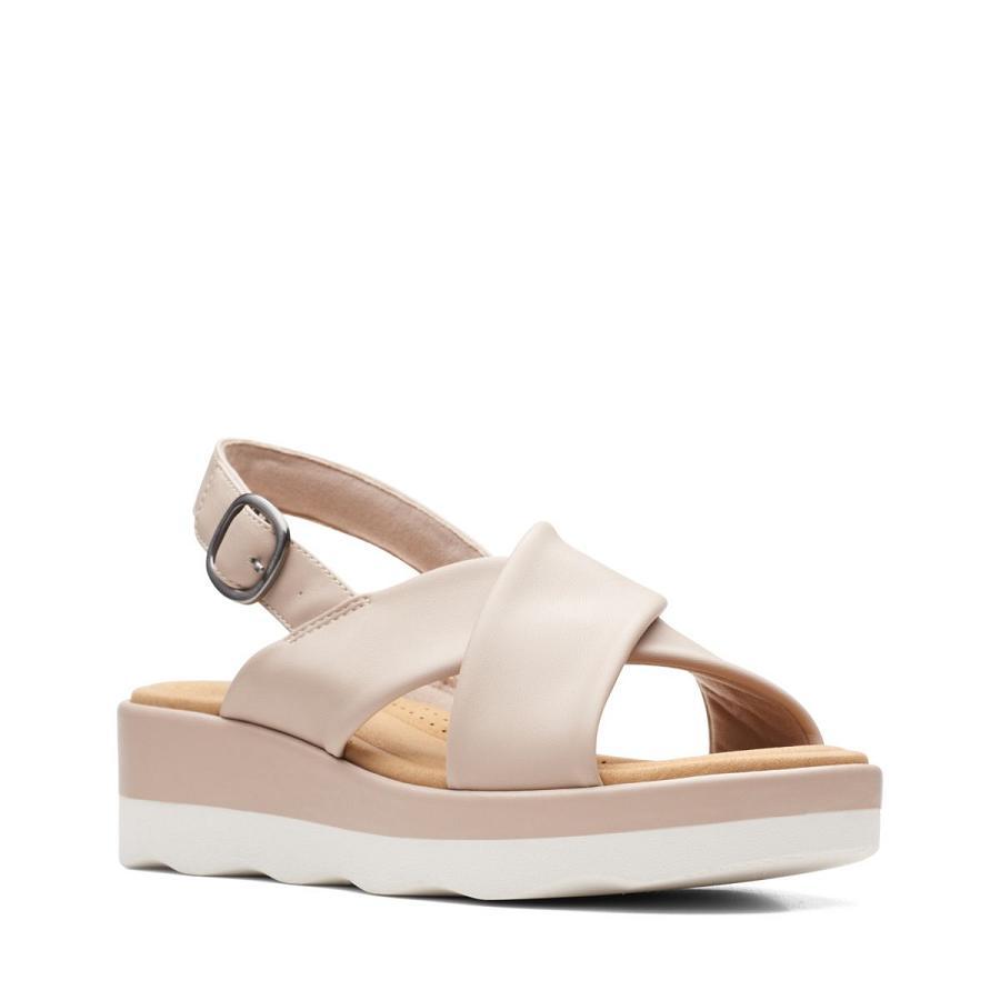 Brown Clarks Clara Cove Sand Women's Sandals | SG_RV192