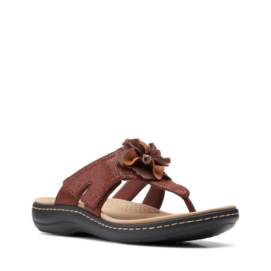 Brown Clarks Laurieann Gema Women's Sandals | SG_QF260