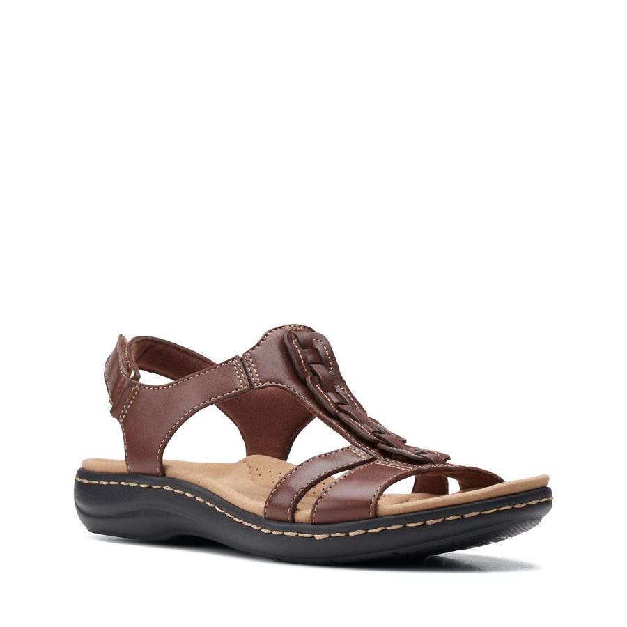 Brown Clarks Laurieann Kay Women's Sandals | SG_AH262