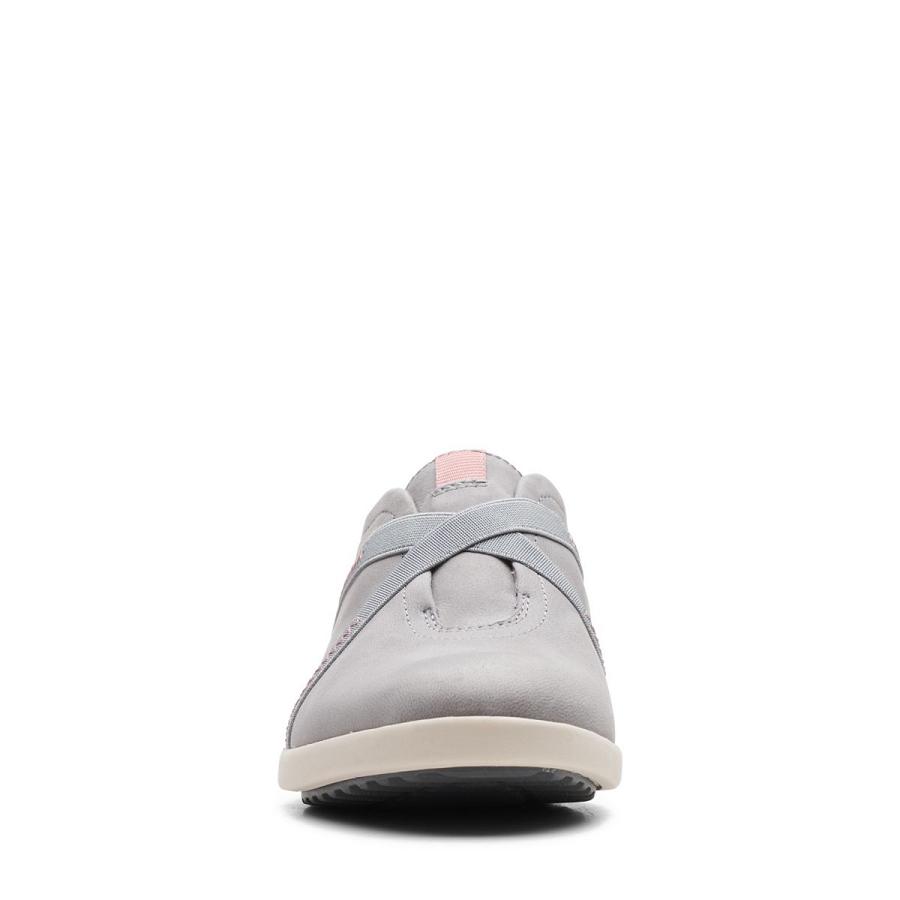 Grey Clarks Tamzen Step Nubuck Women's Sneakers | SG_RV360