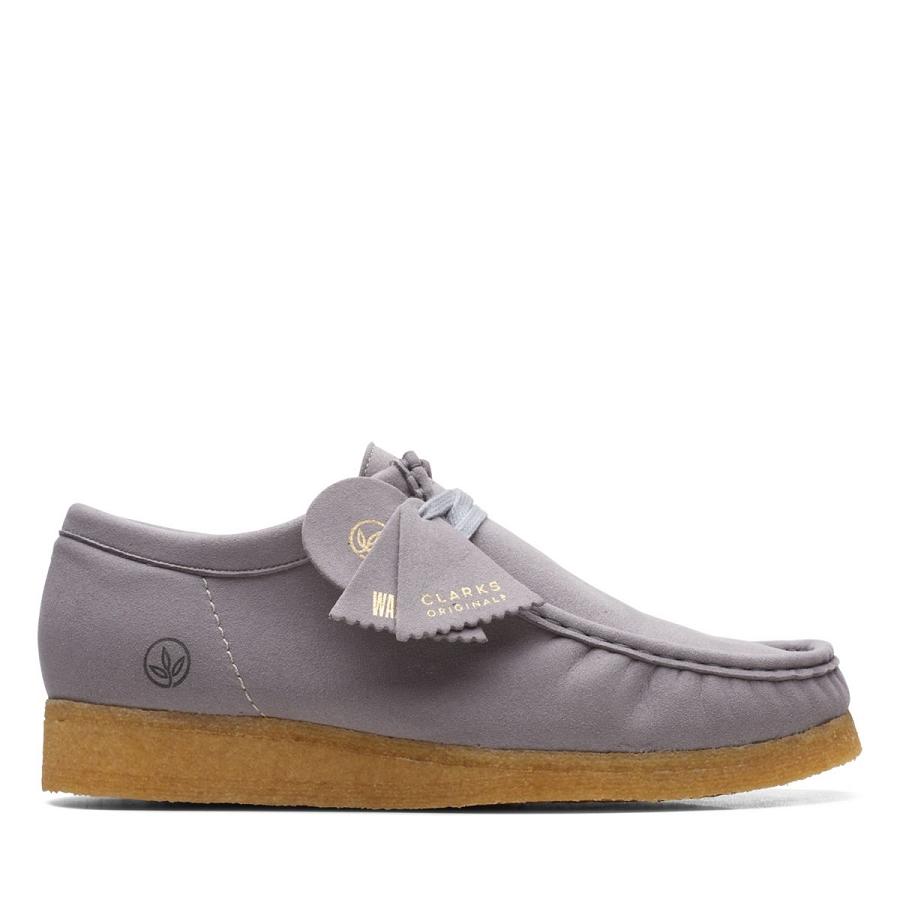 Grey Clarks Wallabee Vegan Men\'s Shoes | SG_BD113