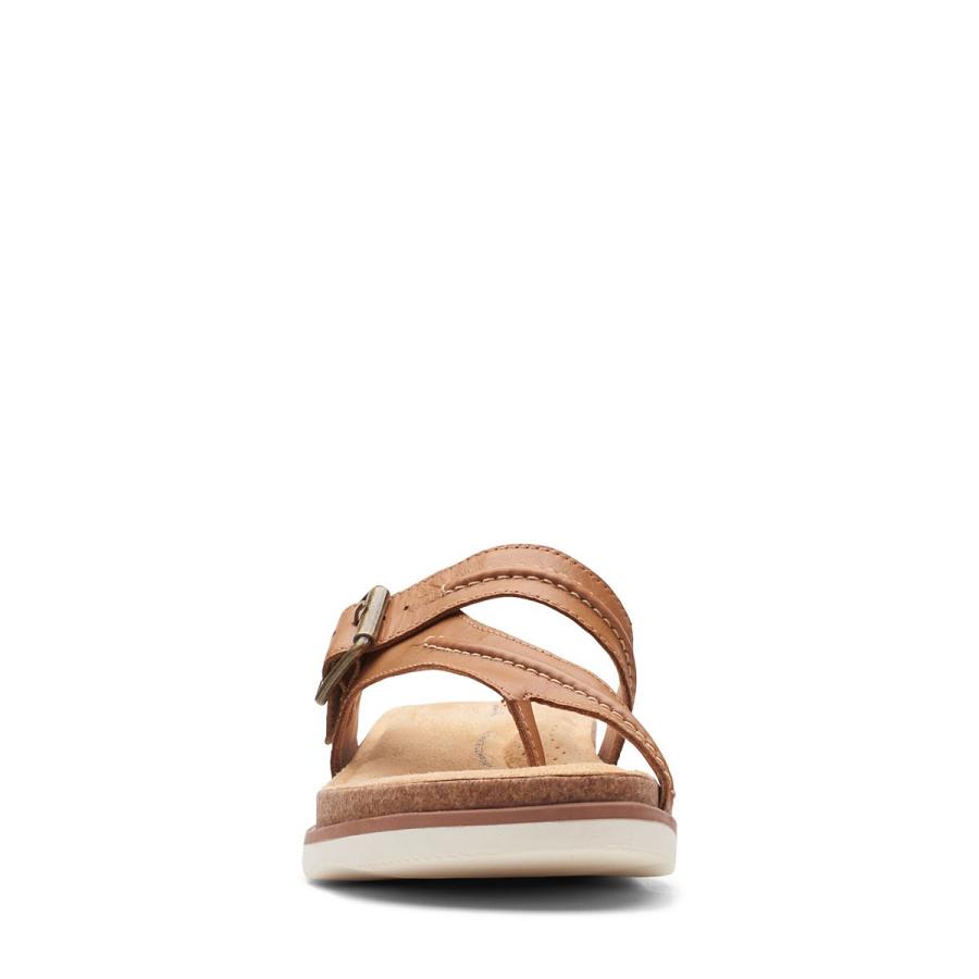 Light Brown Clarks Brynn Madi Women's Sandals | SG_MR175