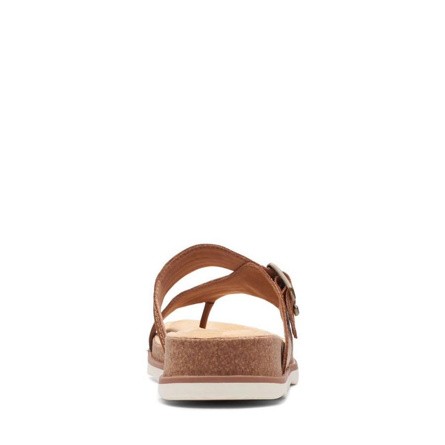 Light Brown Clarks Brynn Madi Women's Sandals | SG_MR175