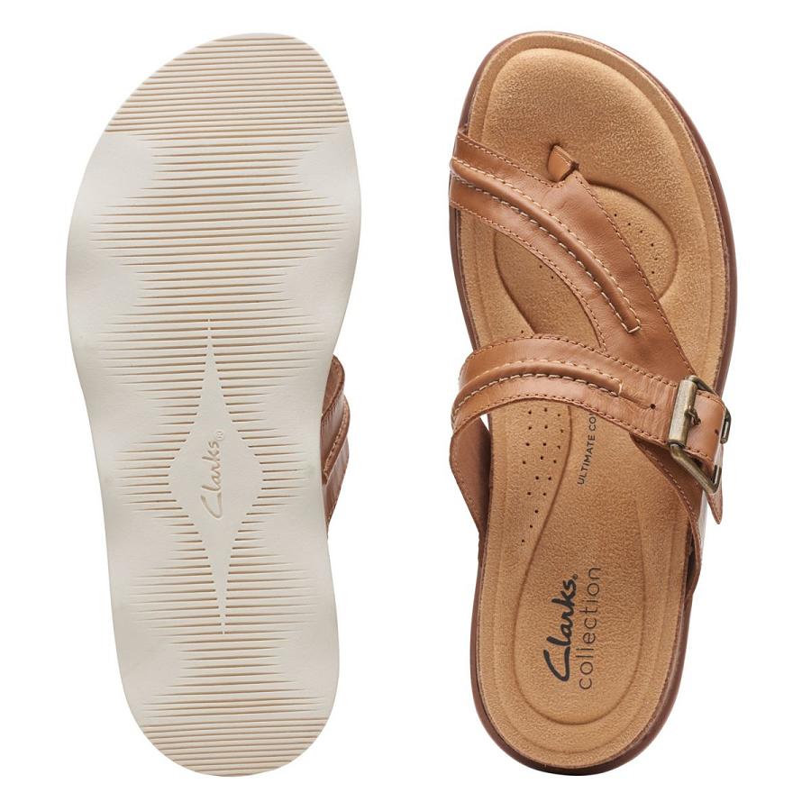 Light Brown Clarks Brynn Madi Women's Sandals | SG_MR175