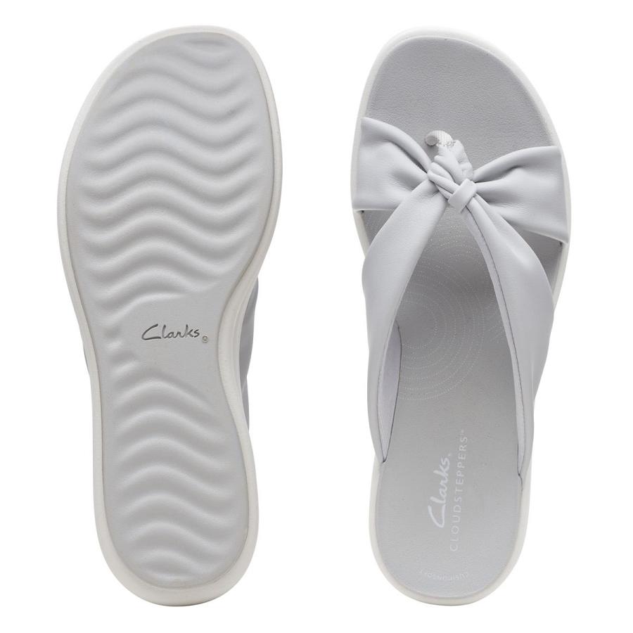 Light Grey Clarks Drift Ave Women's Sandals | SG_EQ217