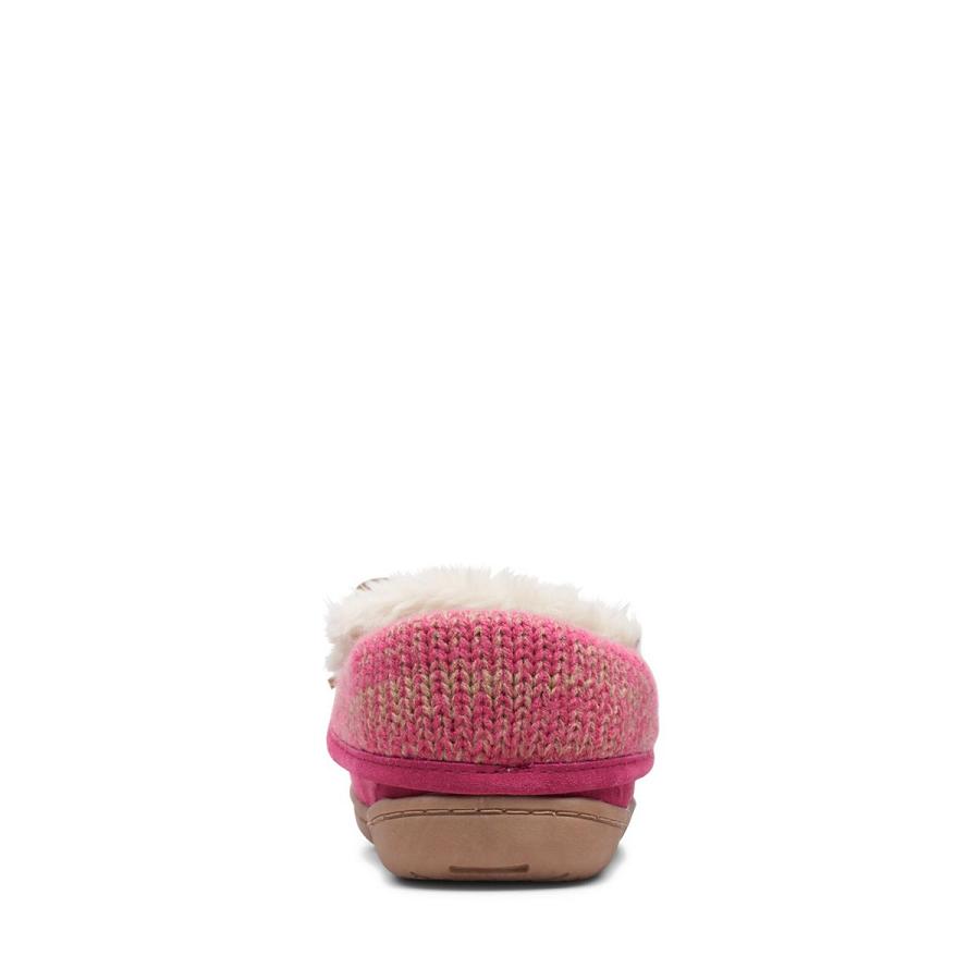 Pink Clarks Cecina Blair Women's Slippers | SG_NE186