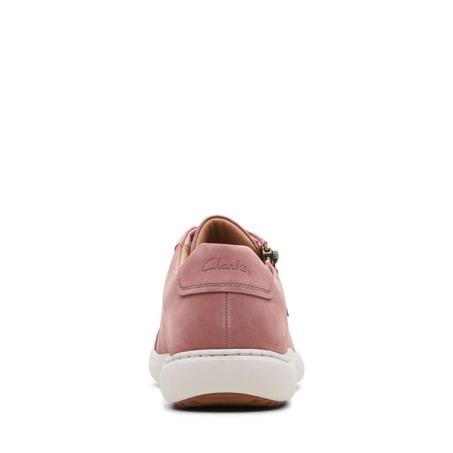 Rose Clarks Nalle Lace Women's Sneakers | SG_AH298