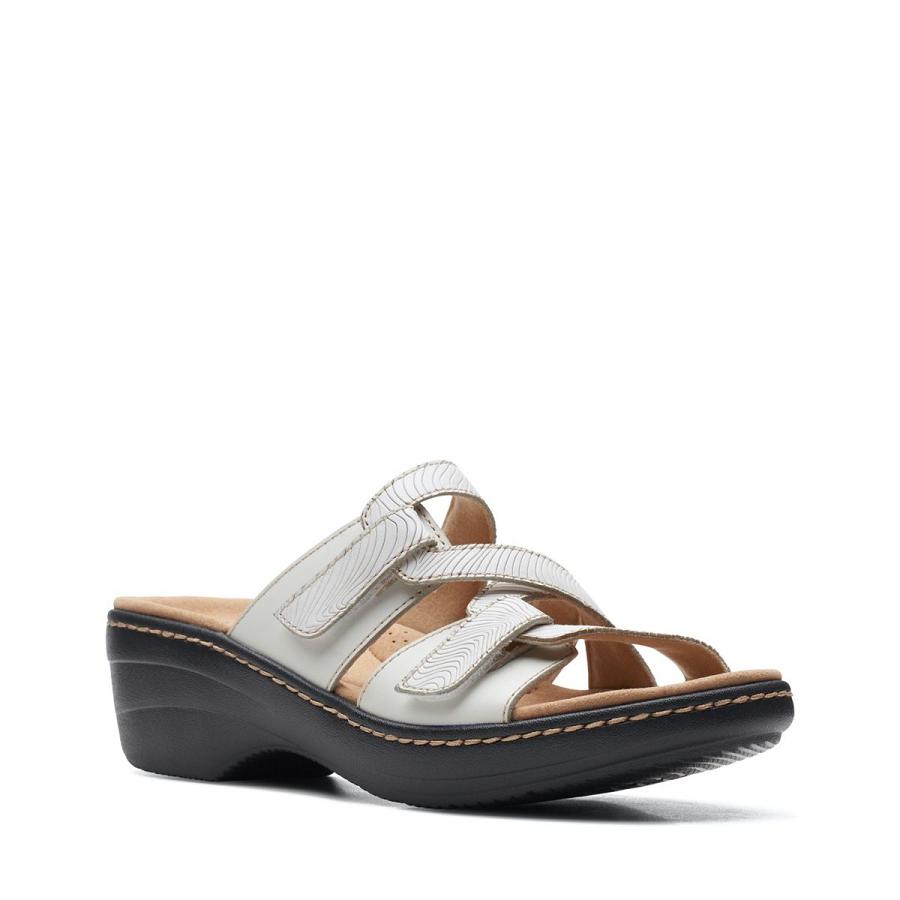 White Clarks Merliah Karli Women's Sandals | SG_JX292