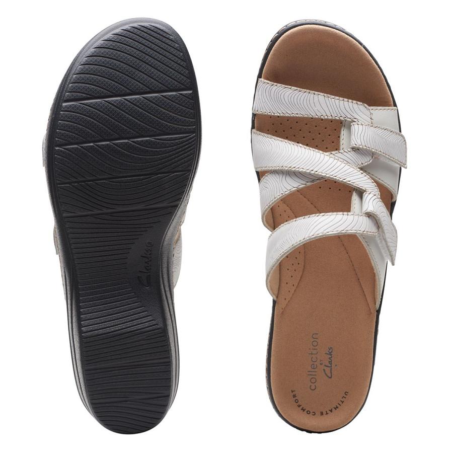 White Clarks Merliah Karli Women's Sandals | SG_JX292