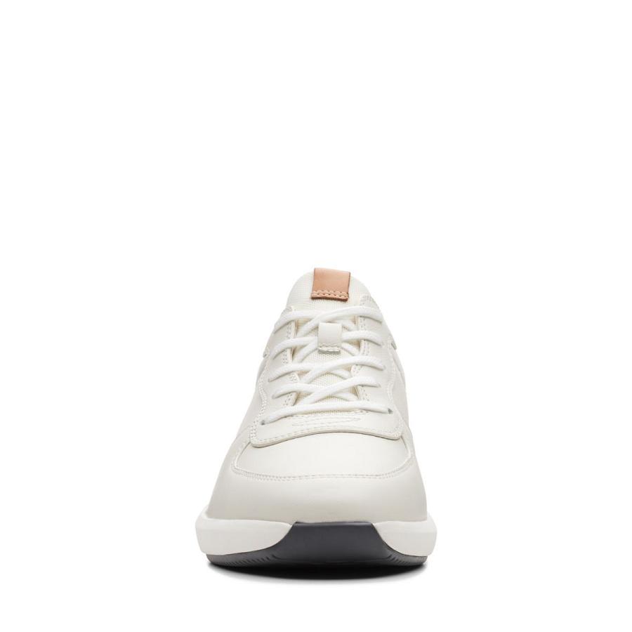 White Clarks Un Rio Sprint Combi Lea Women's Sneakers | SG_RV372