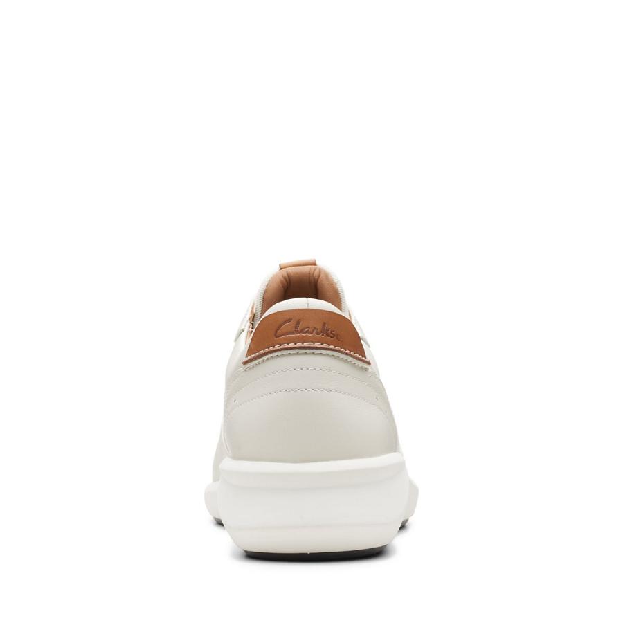 White Clarks Un Rio Sprint Combi Lea Women's Sneakers | SG_RV372